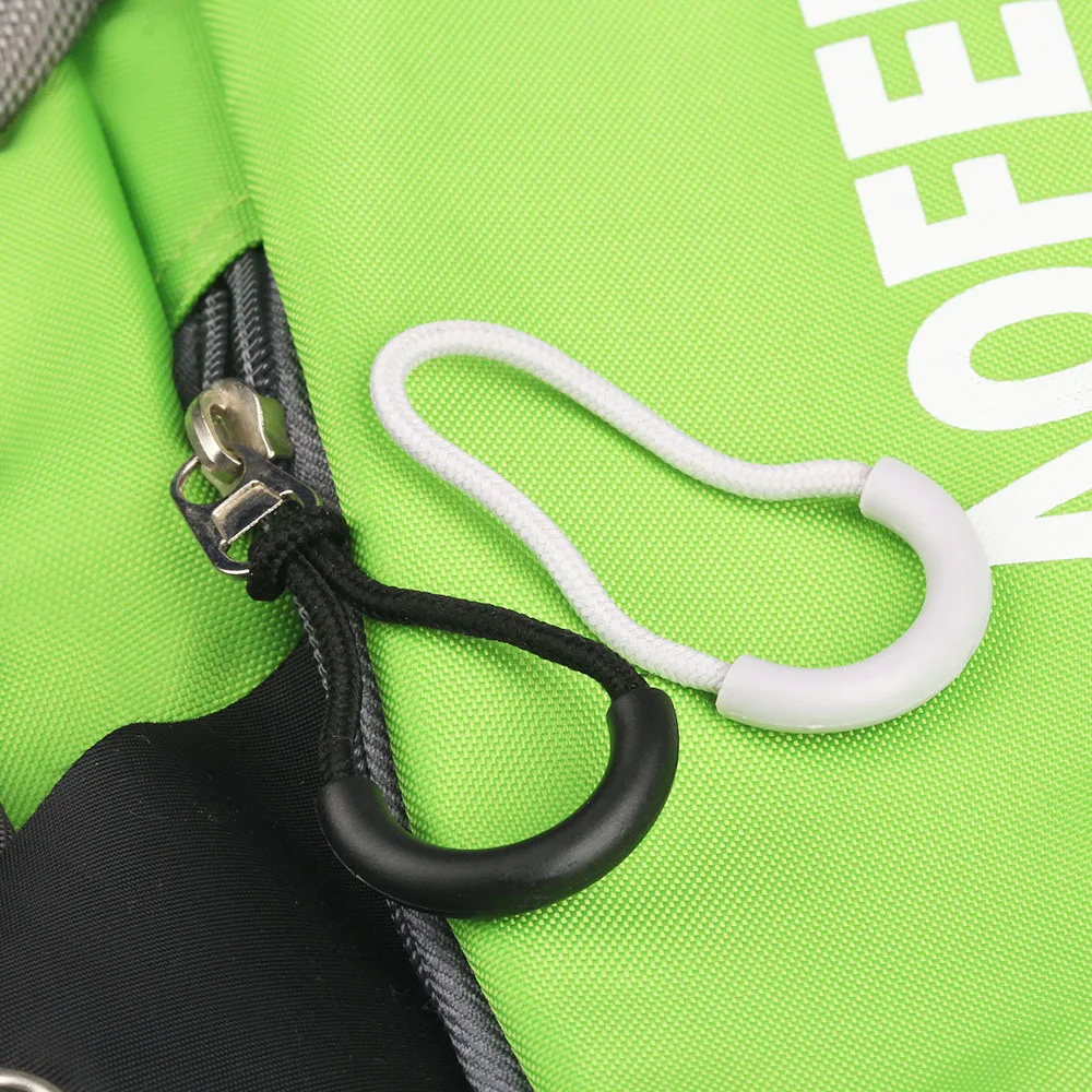 High quality customize PVC rubber rope zipper slider puller head