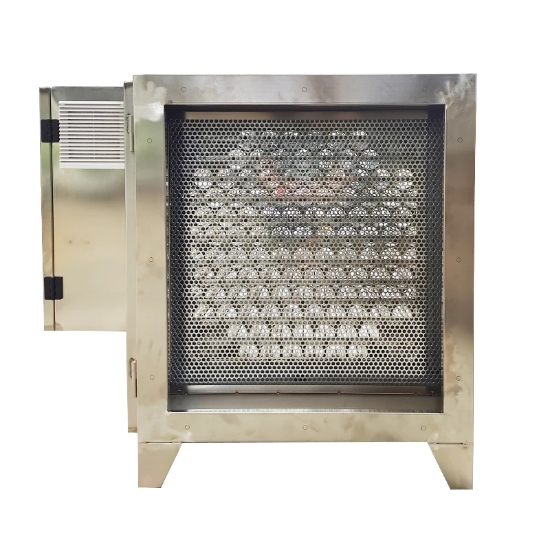 Coffee Smoke Filter For Coffee Manufacturer Factory H-2A Commercial Kitchen Stainless Steel Electrostatic Precipitator