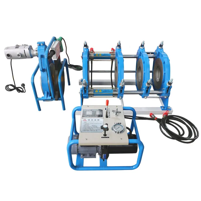 Pipe fittings semi-automatic welding machine equipment PE hydraulic butt fusion welding machine