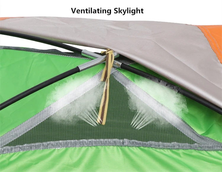 
Lightweight Outdoor Fibreglass Backpacking Large Family Waterproof Folding Military Automatic Pop Up Beach Hiking Camping Tent 