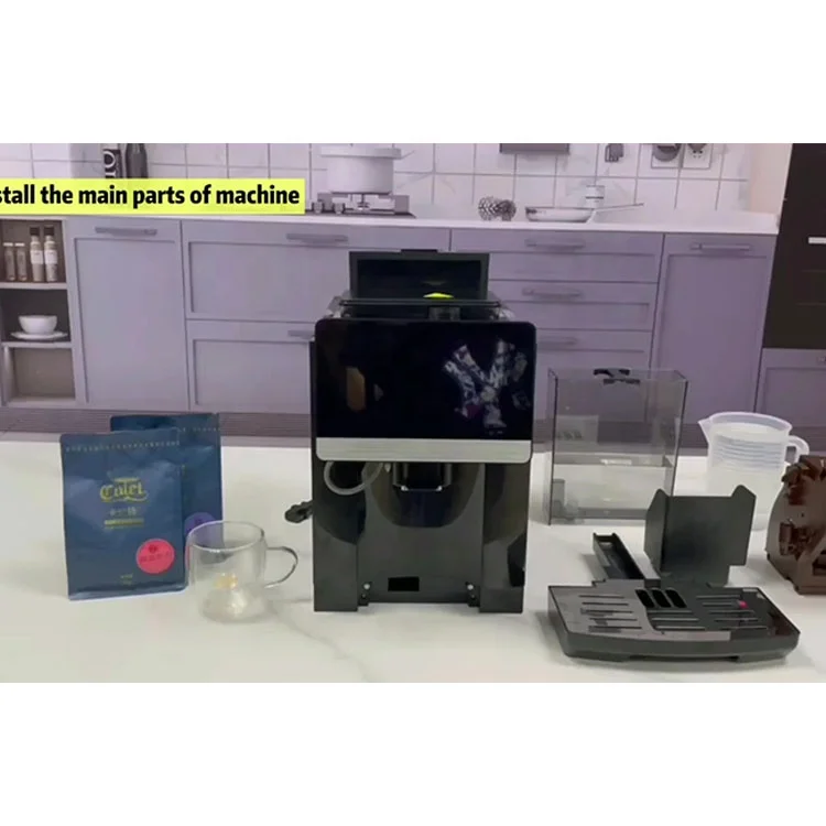 Hot sale programmable touch screen automatic coffee machine commercial espresso coffee machine