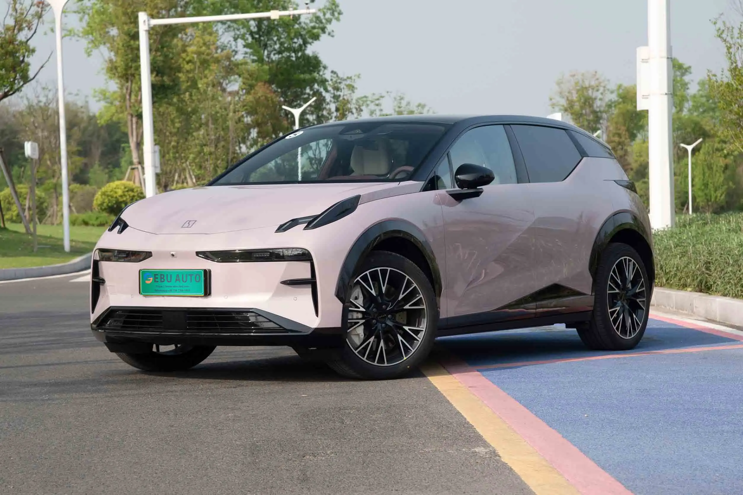2023 английская версия Новый энергетический автомобиль Geely zeekr x 315 ev цена для меня