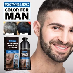 Beard Dye Black Hair Color Shampoo Fast Black Hair Shampoo Pewarna Rambut Hair Dye Colour Shampoo