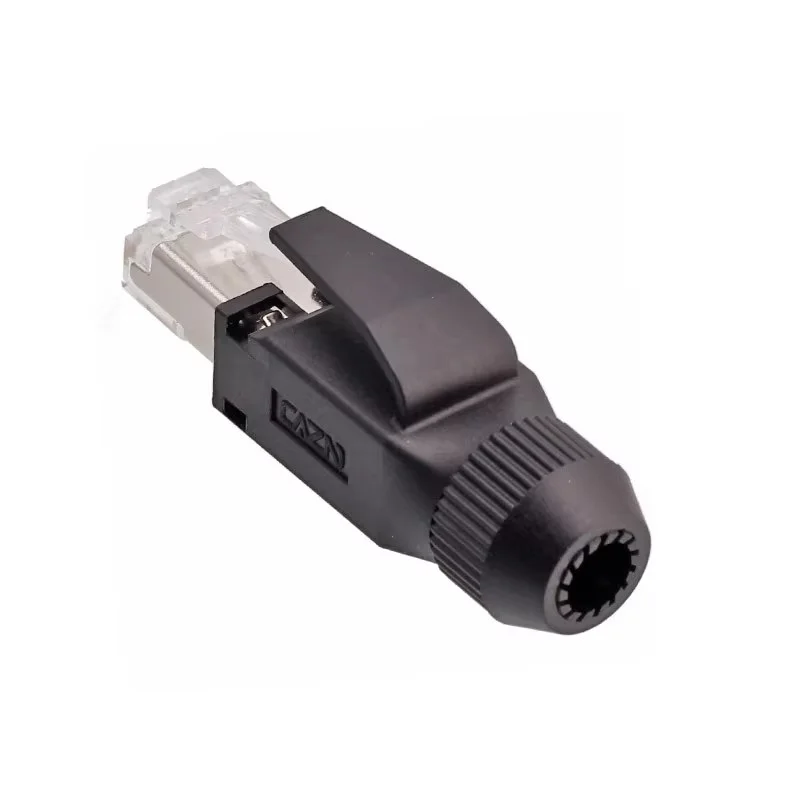 Industrial CAT5e CAT6A Shielded Assembled RJ45 RJ45 Ethernet switch network connector