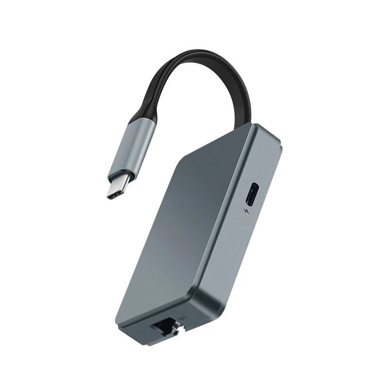 
New trending hot sale powered usb hub c to hdtv monitor usb c adapter hub usb desk 