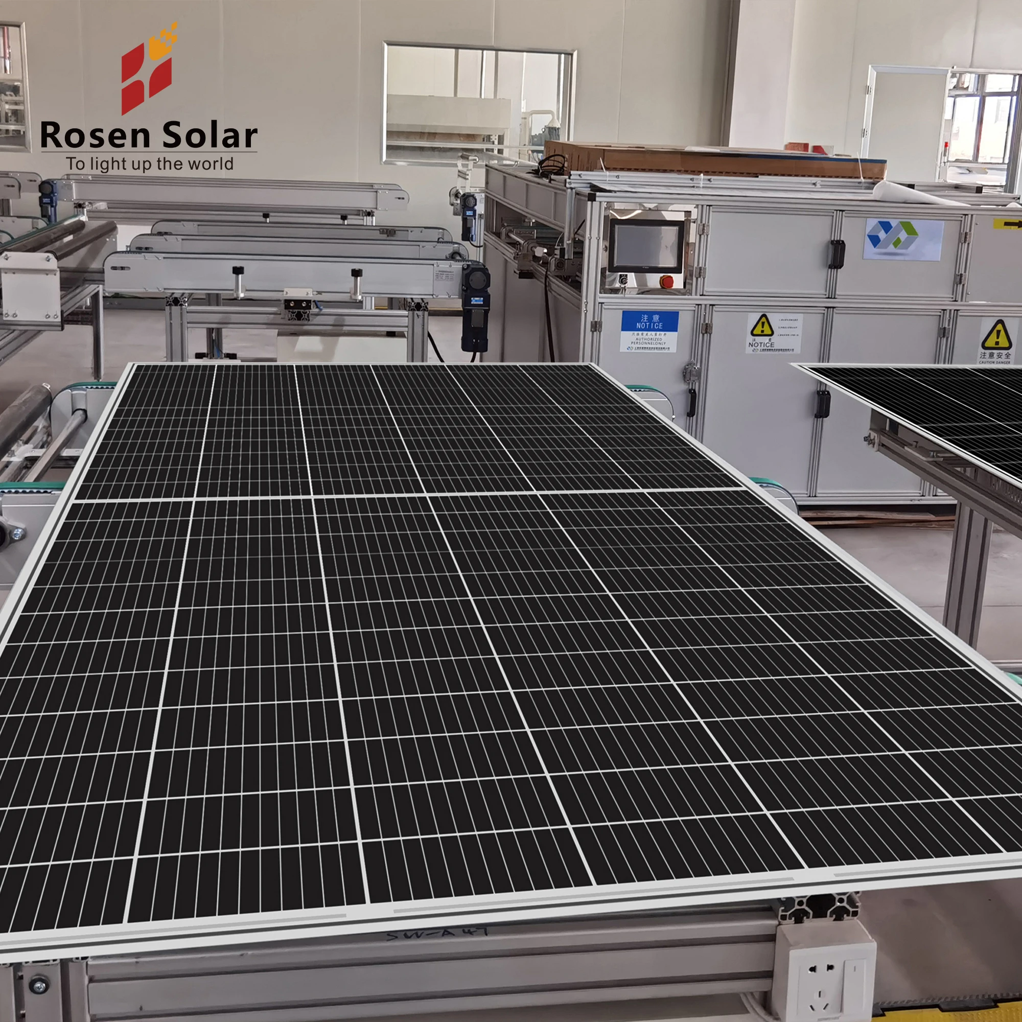 Solar Panel 550W 600W Mono PV Panels Bifacial Panel Solar