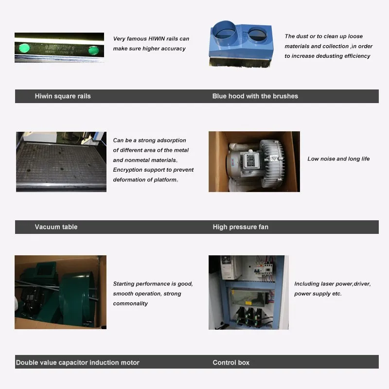 Haotian  6090 Cnc Machine Tool Woodworking Engraving  Acrylic/wood/MDF/Plywood/Aluminum CNC Route