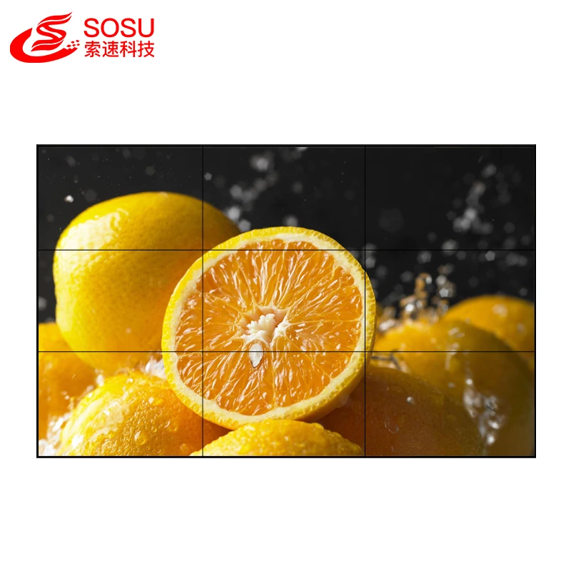 Small Pixel Pitch Videowall Monitor High Definition Advertising Display Videowall
