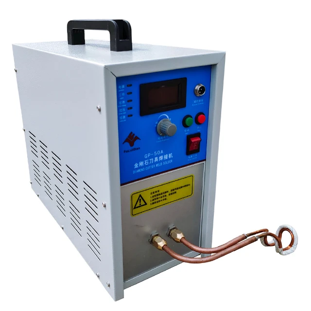 10kw diamond blade brazing machine induction heater