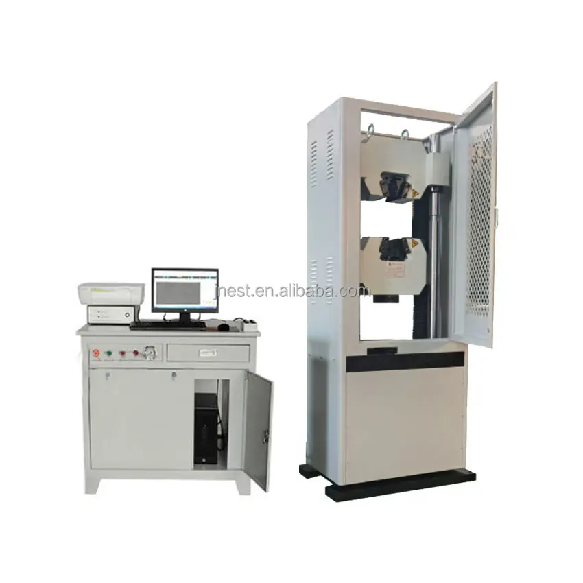 100ton 1000kn steel bar computer control electro-hydraulic servo hydraulic universal tensile testing machine