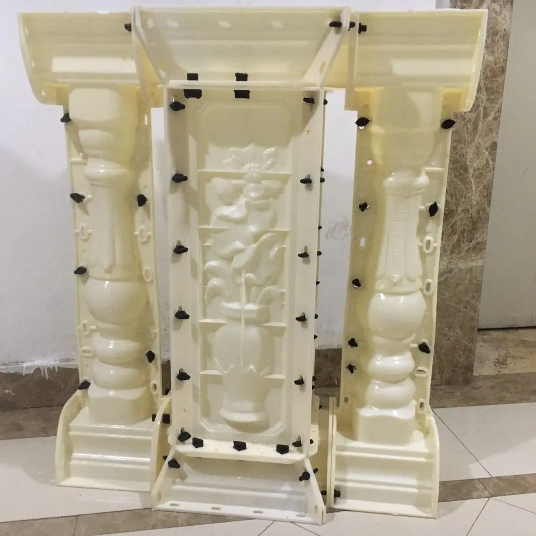 
concrete plastic matching baluster post mold 