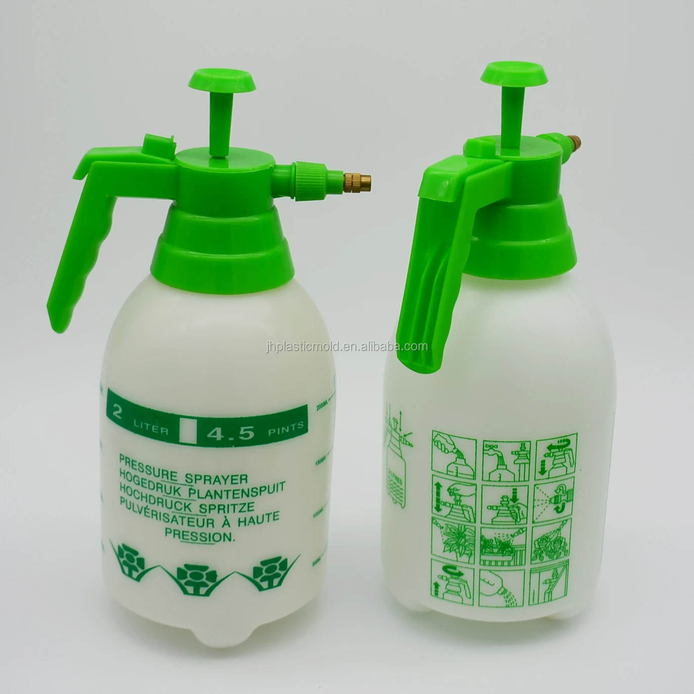 Герметичным 2.0L с пневматическим приводом объемом триггер Лейка распылитель спрей бутылка растительного лосьона для волос