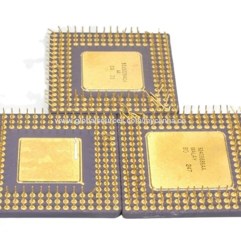 Керамический процессор Intel Pentium Pro, керамический процессор для извлечения золотых штифтов