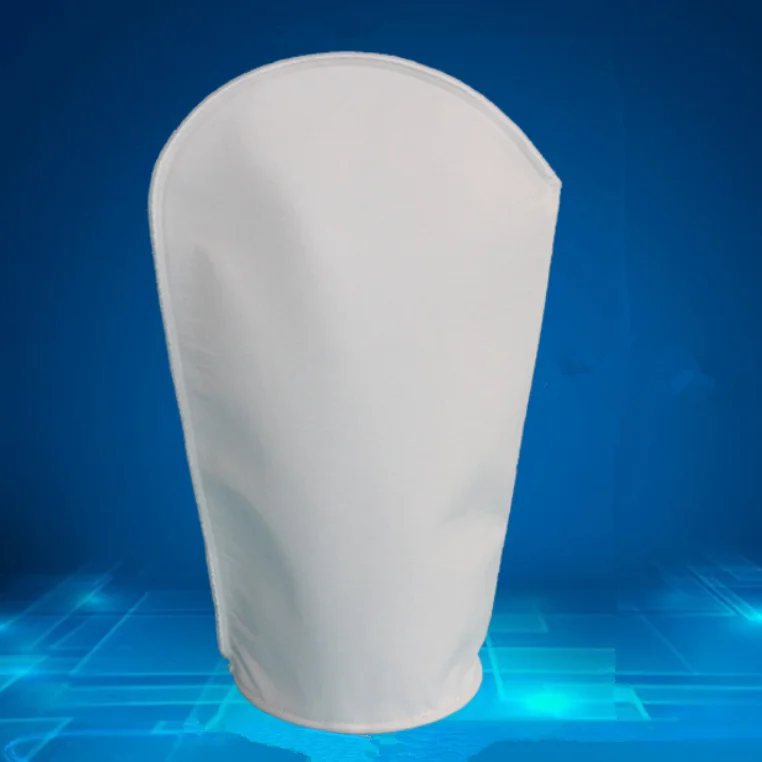 0.5 1 5 25 100 Micron Heat Seal Fabric Filter Bag For Suspended Solids Down