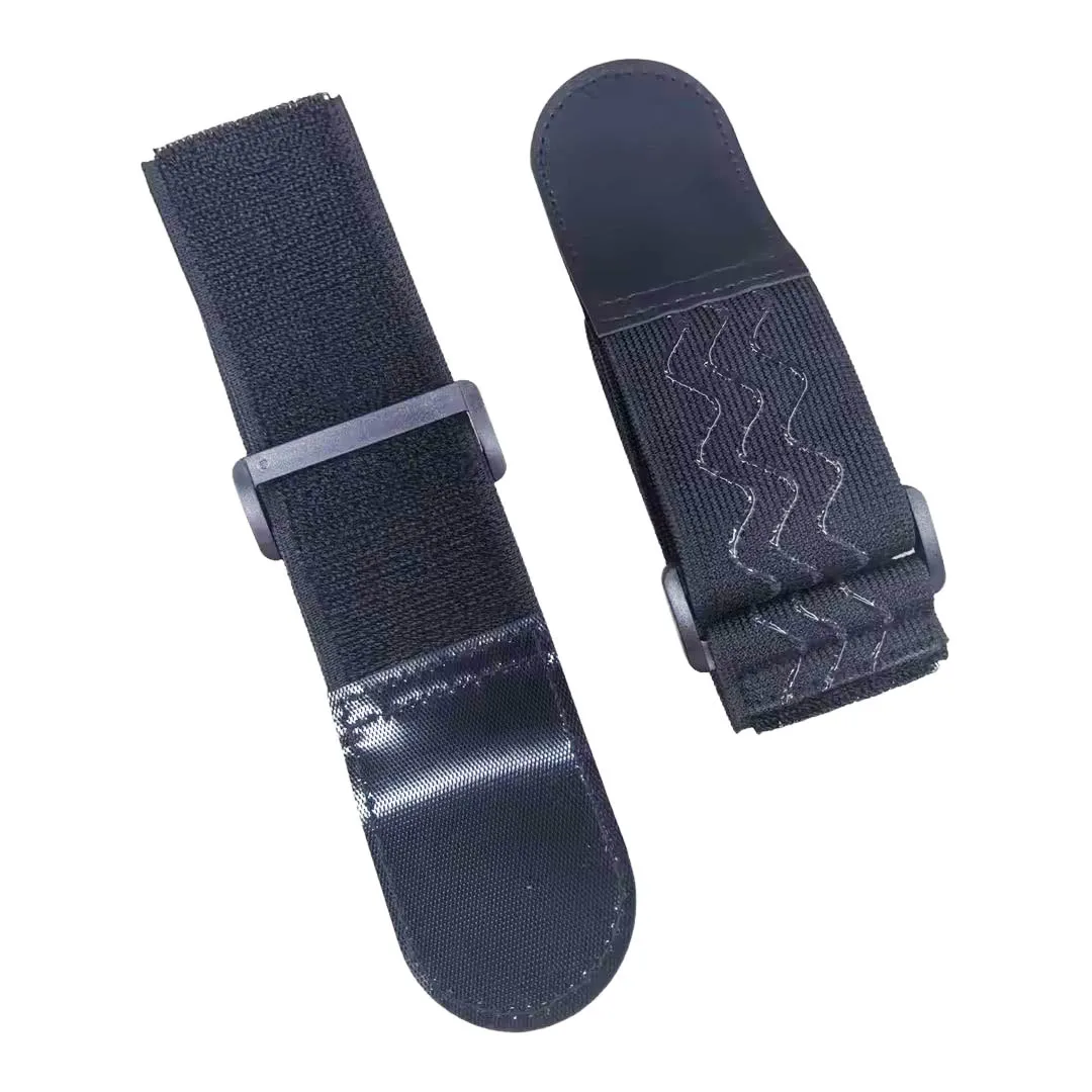 New Style Elastic Non-slip Strap Silicone Belt Elastic Sewing Buckle Hook and Loop Strap Can Be Fixed