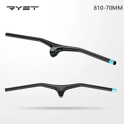 T1000 руль из углеродного волокна интегрированный MTB велосипед рукоятка-17 градусов блок 780*28 6 мм XC пробная DH ENDURO горный велосипедный