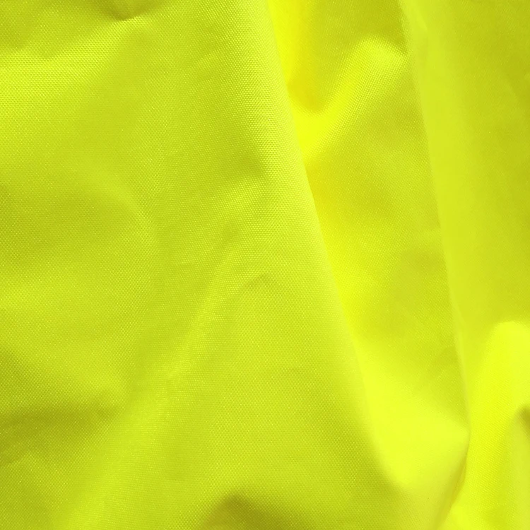 Safety Green Oxford Cloth Rain Jacket Suit Hi Visibility Reflect Security Raincoat With Hood And Reflect Strip