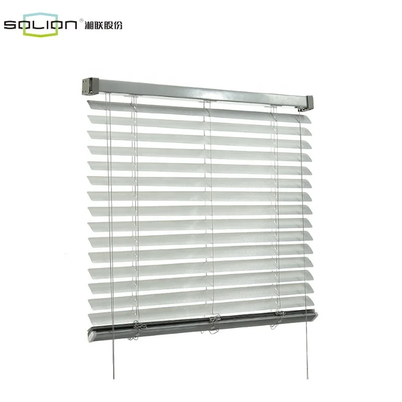Shinilion 25mm 35mm Waterproof Automatic Venetian Blinds Windows for Bathroom Blinds