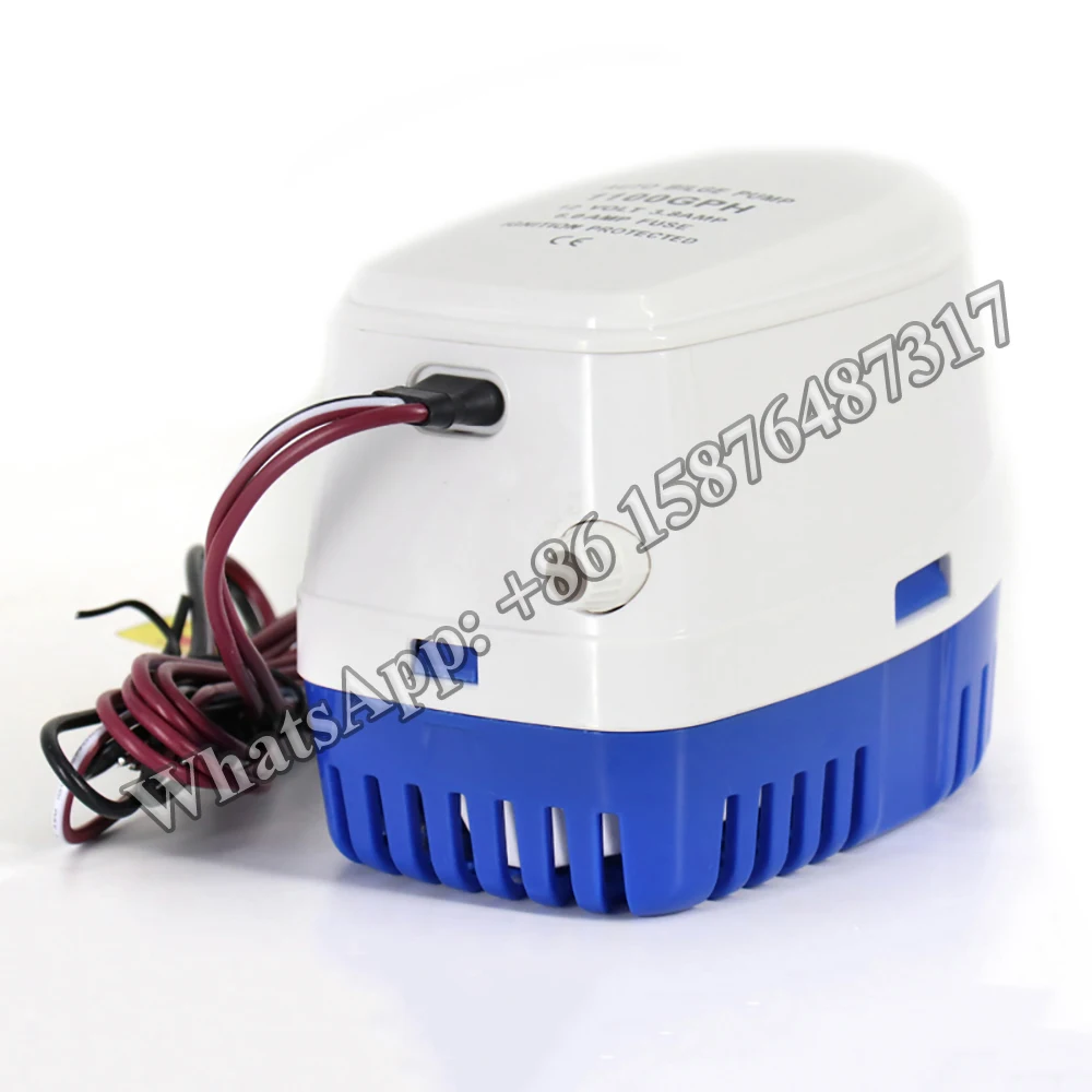 Морской полностью Автоматический Трюмный насос 12V/24V 1100gph небольшой водяной