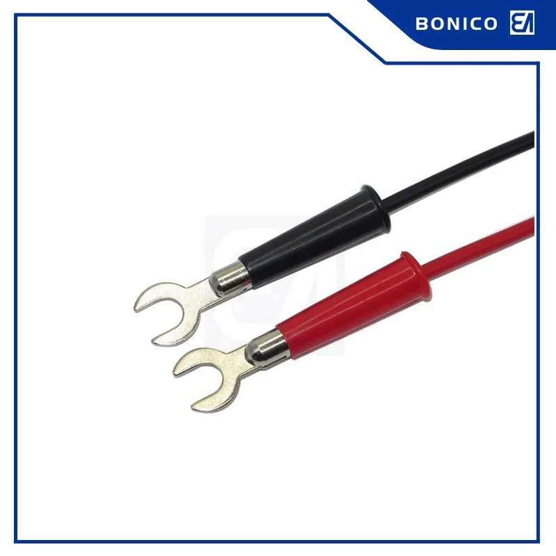 6MM Terminal With 40MM Crocodile Clip Safety Test Electrical Lead Wire Cable