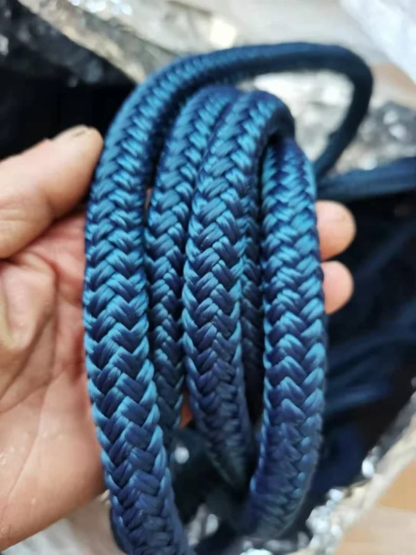 Boat accessories Taian supplier Polyester PP material white marine boat hawser rope for sale
