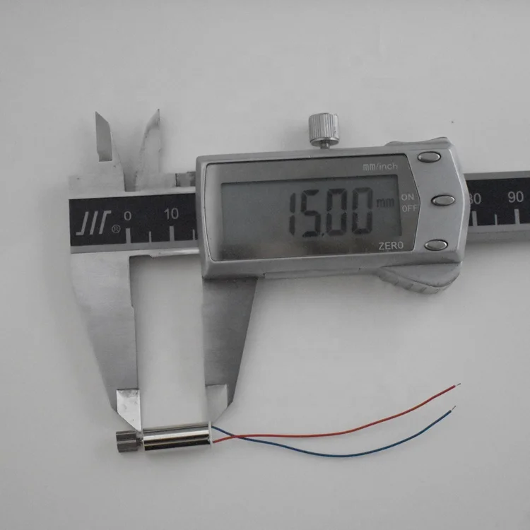 
Diameter 6mm Length 15mm 3.0 Volt Miniature Vibration Motor For Cell Phone 