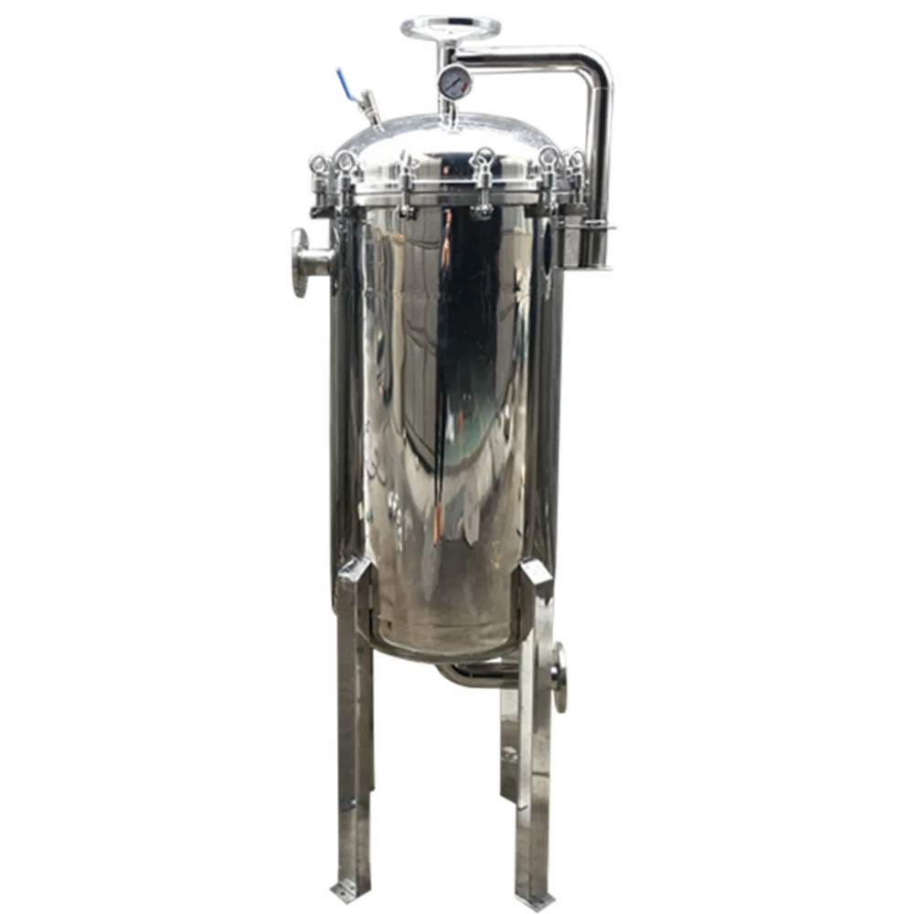 Stainless steel housing bag basket syrup kerosene alcohol basket glycol filtration equipment