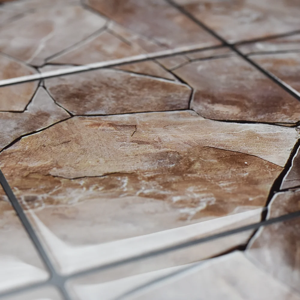 high quality easy clean self adhesive wall tiles diy house wallpaper heat insulation 3d sticker