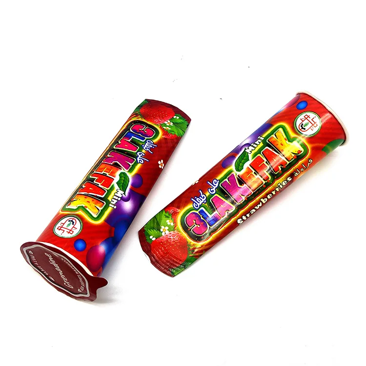 105 мл спиртовая алюминиевая чашка calippo custom пуш-ап длинная бумажная для мороженого одноразовая