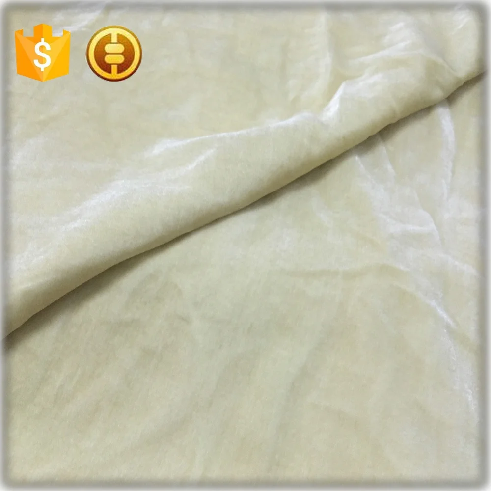 
velvet silk fabric formal dress fabric 