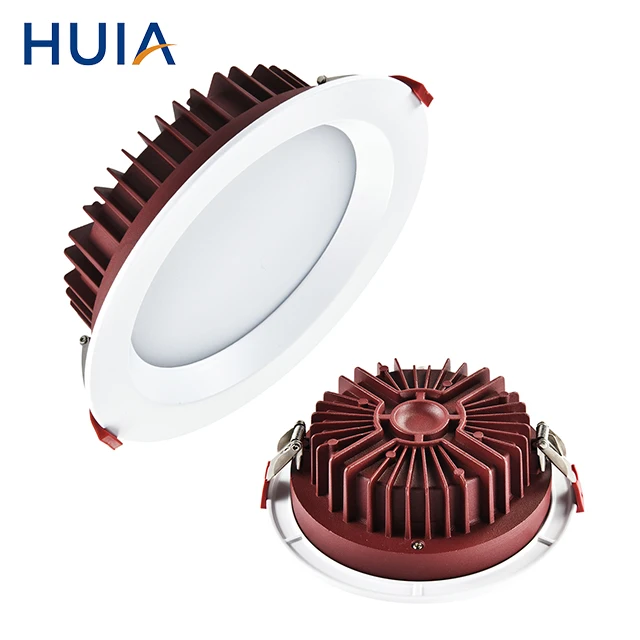 IP44 12w Size 75mm Commercial Lighting Round Aluminum Housing Recessed Adjustable Ceiling Lamp Spot Light LED Downlight