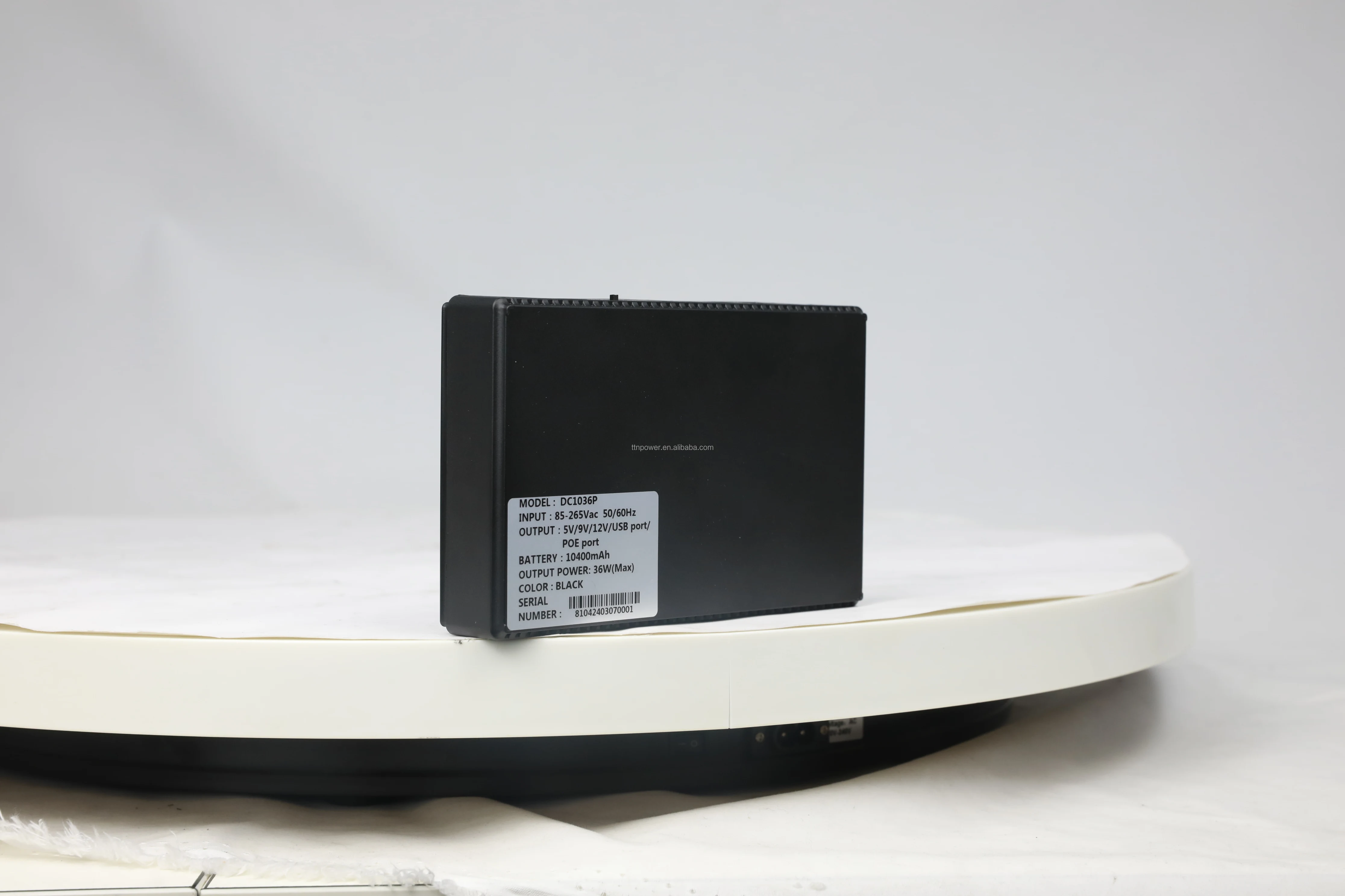 TTN Mini UPS 18W/36W 8800mAh/10400mAh 5V/9V/12V DC Single Phase Uninterruptible Power Supplies Telecommunications WiFi Routers