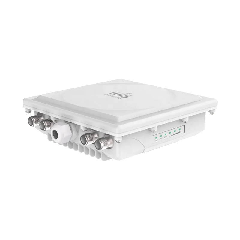 1167Mbps Dual-Band  robust outdoor wireless base station featuring 802.11ac technology for high end wireless coverage