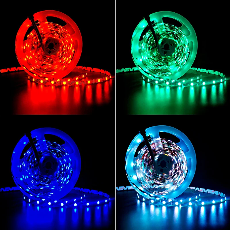 S-Shape Decorative SMD5050 2835 S Shape RGB 12V Flexible LED Strip Bendable LED Strip Light RGB LED Flexible Strip Lighting
