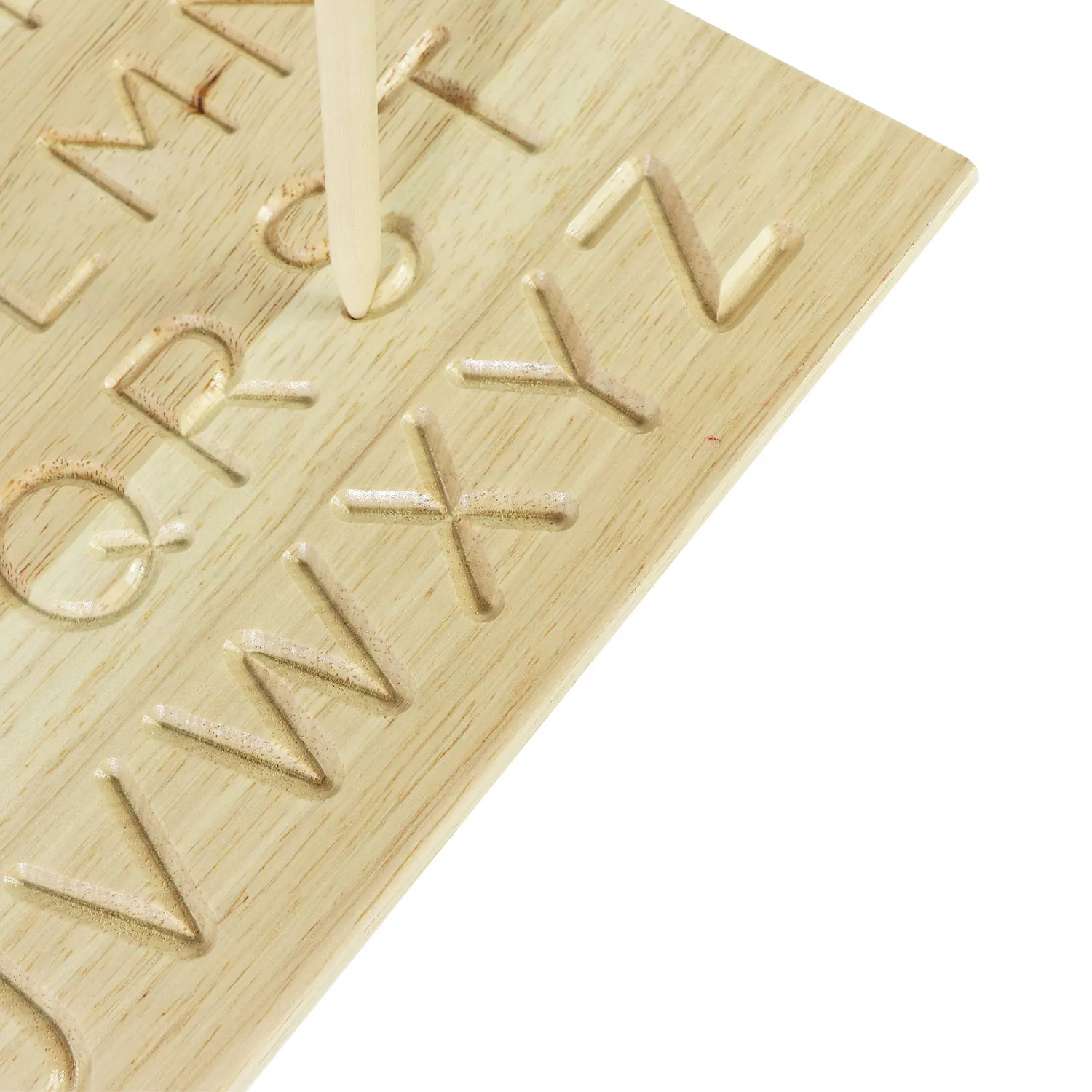 
Alphabet Wood Tracing Board Lowercase Uppercase Wooden Baby Gifts Grand Daughter Class Room Gifts 