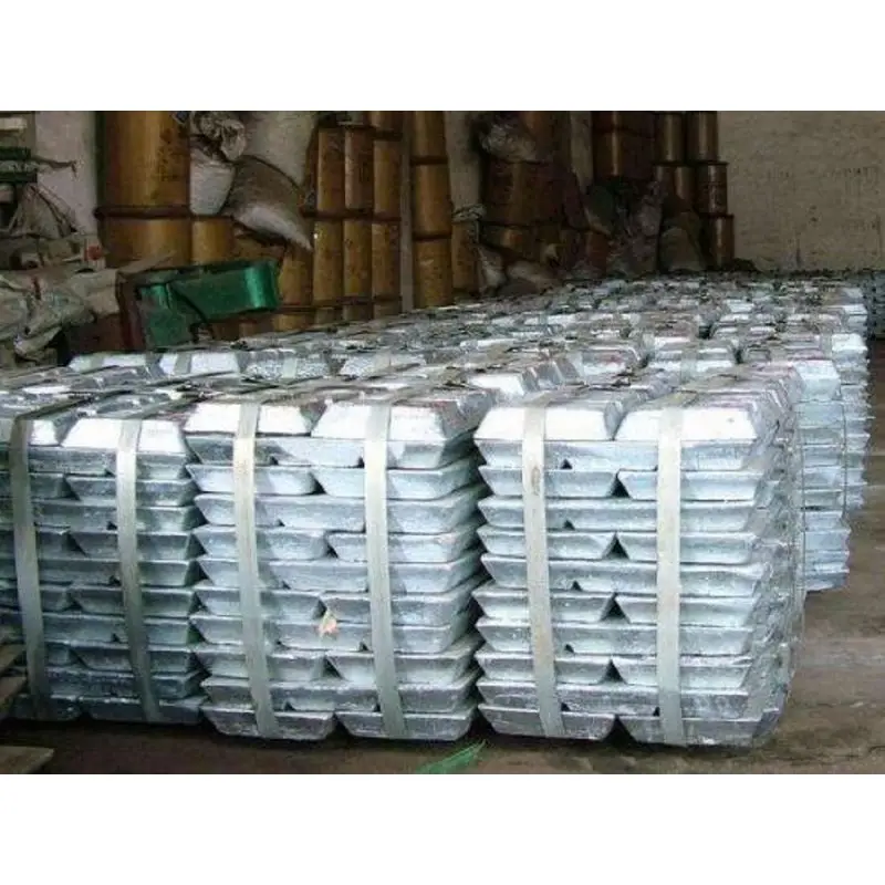 Resistant to abrasion Corrosion free Impact resistance content High Purity 99.995%Min Zinc Ingot