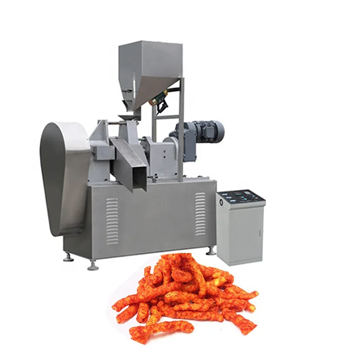 Snack food cheetos kurkure making machine savory snack production line