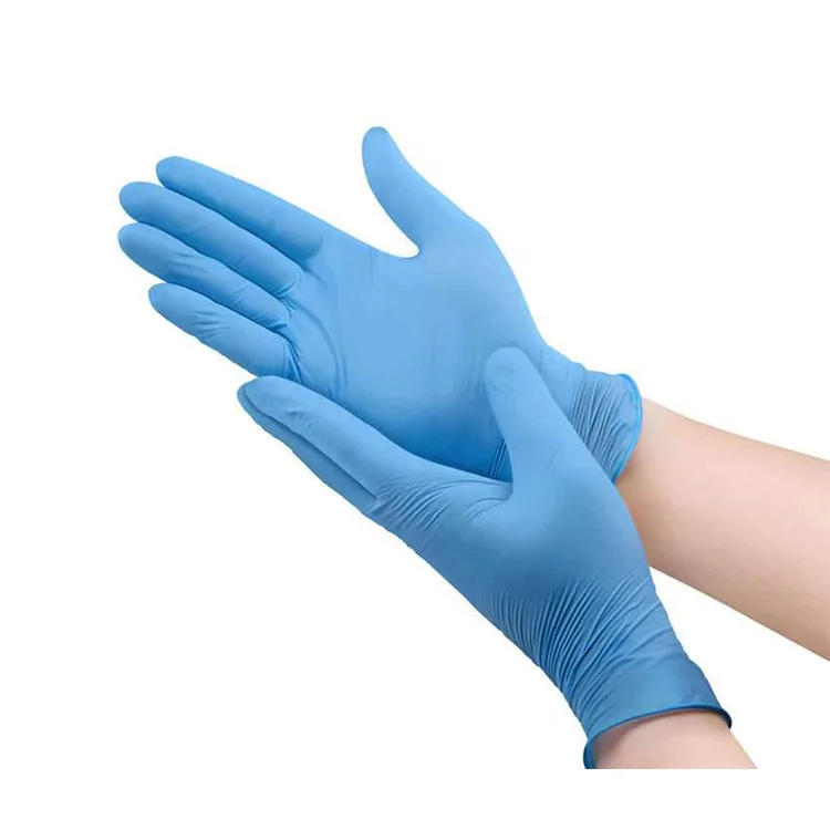 China whole sale nitrile gloves cheap high quality packaging box gloves nitrile