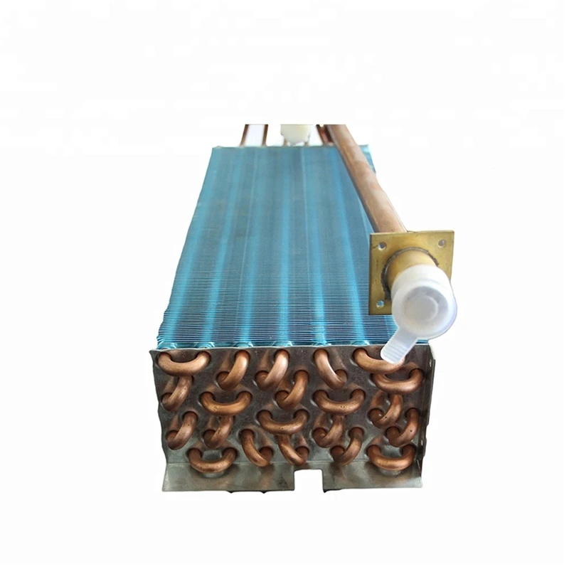 Air conditioning copper tube aluminum fin evaporator