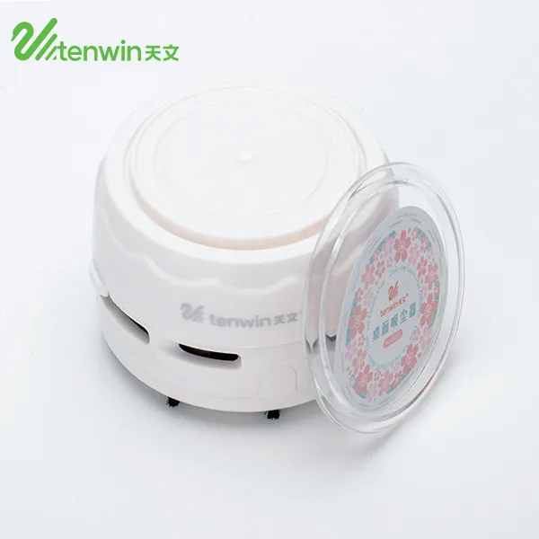 
TW8051 - 3 colours portable battery operated mini table desktop dust sweeper vacuum cleaner 