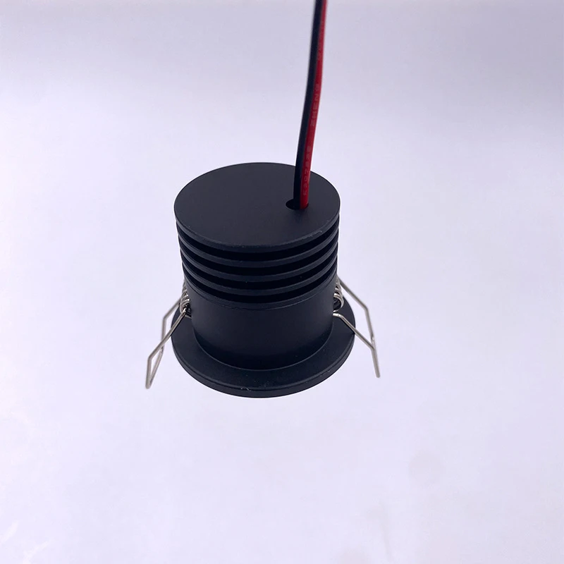 Jpungsun Aluminium 3W Mini Spotlight Cabinet Cupboard Recessed Downlight Showcase Display LED Downlight