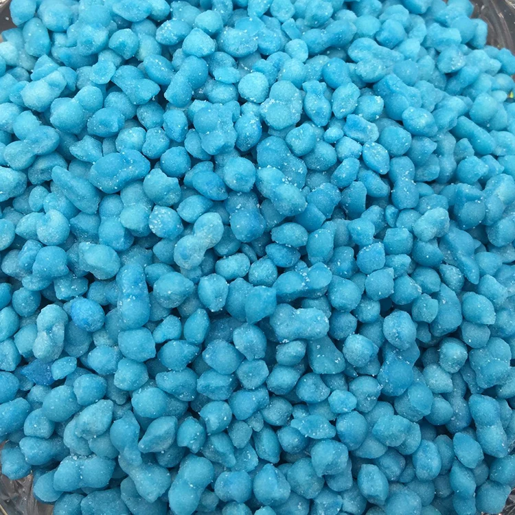 Bulk Ammonium sulphate blue granular, Nitrogen content 21%, sufur content 23%, agriculture grade.