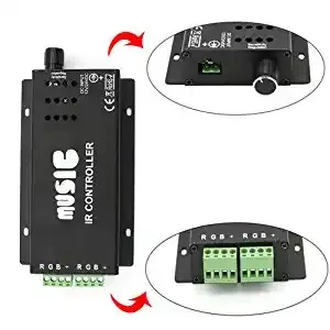 Music Reactive LED RGB Music Controller Sound Sensor Control