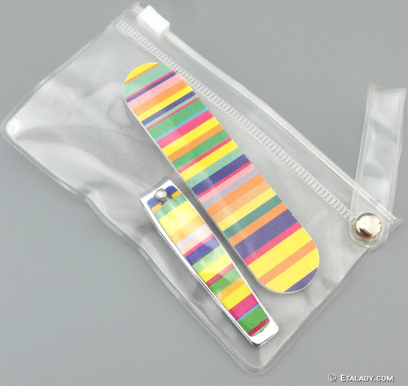 Colored Flat Mouth , Ultra Sharp Stainless Steel Fingernail and Toenail Clipper Cutters,Travel Nail Clippers for Men Women