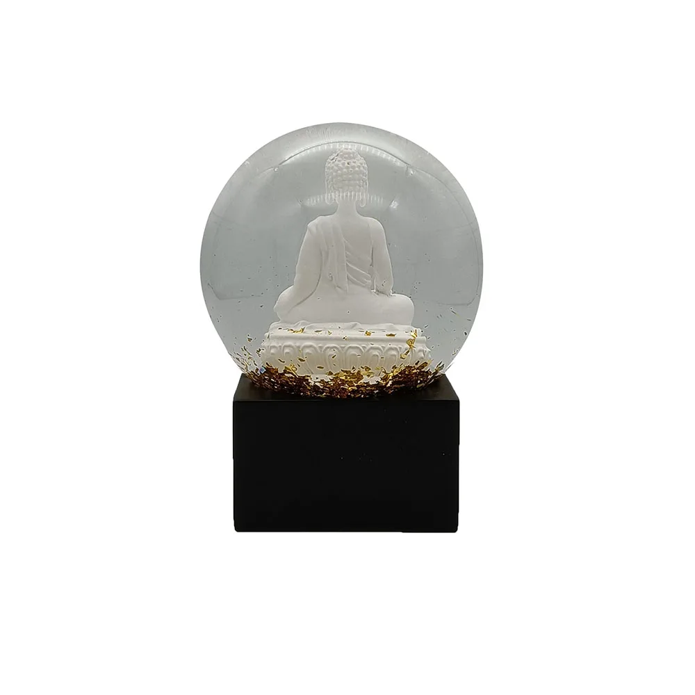 Desktop Decoration Eco-Friendly Resin Life Size Thai Yoga Mandala Buddha
