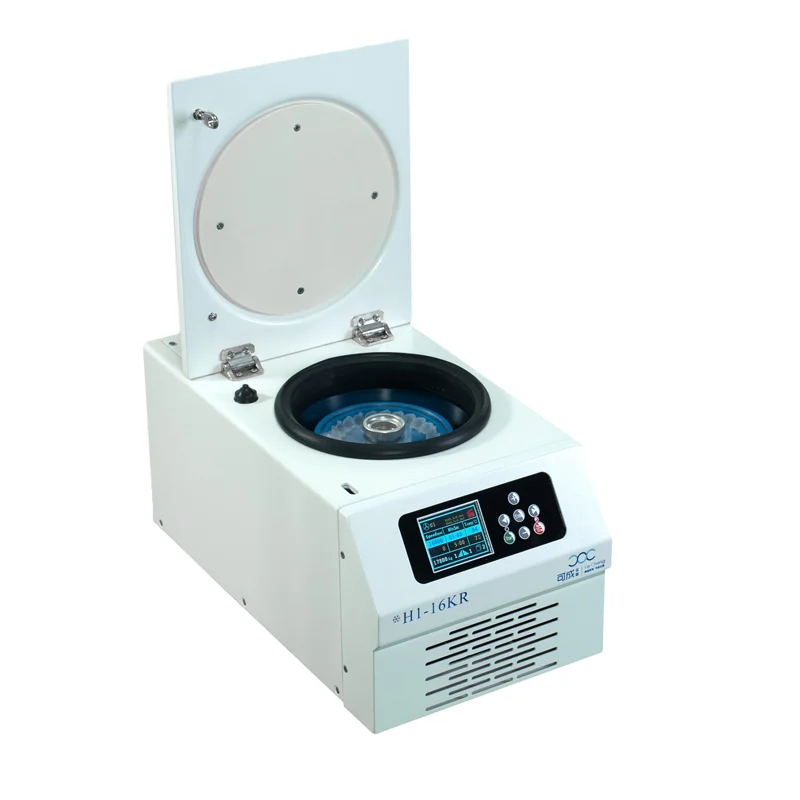 Kecheng H1-16KR ISO9001 CE approved Desktop High Speed Refrigerated Microcentrifuge for clinical medicine imuunology in hospital