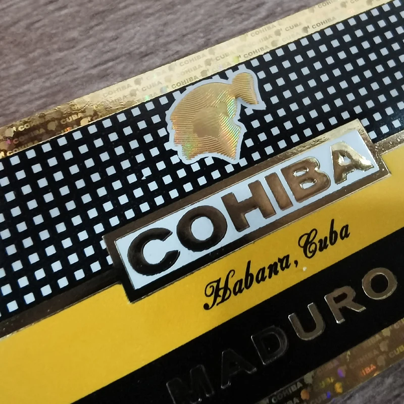  Лазерная этикетка для сигар на заказ от