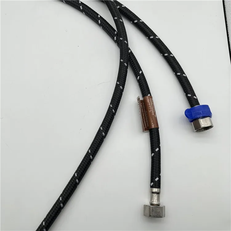 Promotional Three Tube Nylon Stainless Steel Braided Rubber Hoses Thermoplastic Braided Hose Pipe