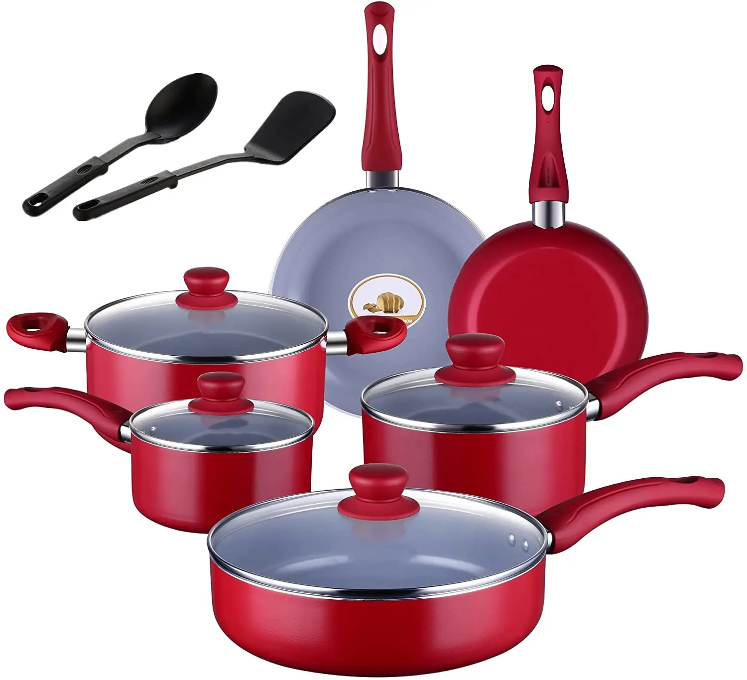 Granite Cooking Pot And Pans Non Stick Ceramic Cookware Set