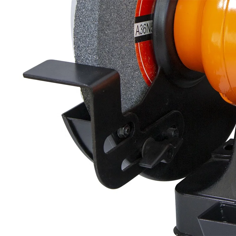 CE certification LED lights heavy duty home electric 200mm bench grinder for sale